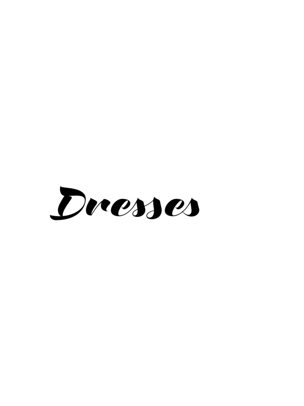 Dresses - Black